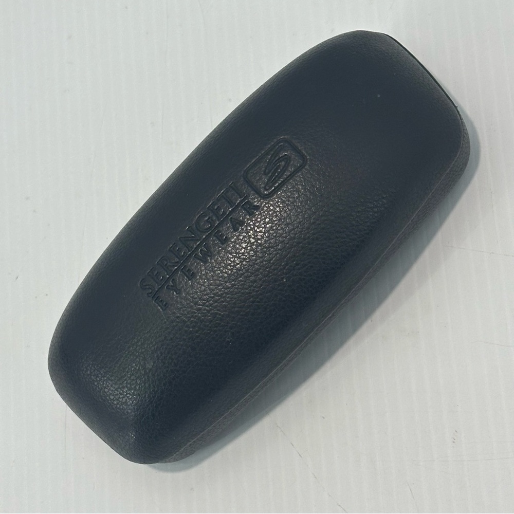 Serengeti Eyewear‎ Black Hard Sunglasses Case Vintage